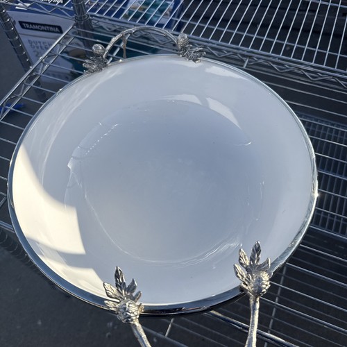 Vintage white ceramic - white,