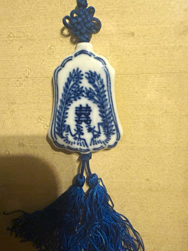 Japanese blue white ceramic - blue,