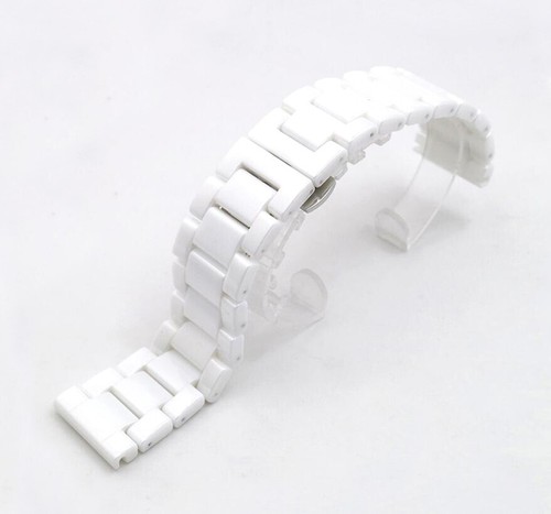 White ceramic bracelet wrist - bracelet,