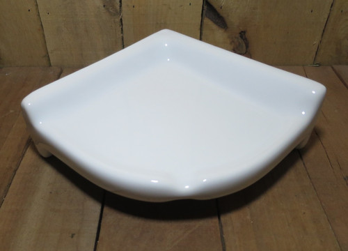 White ceramic shower corner - ceramic,