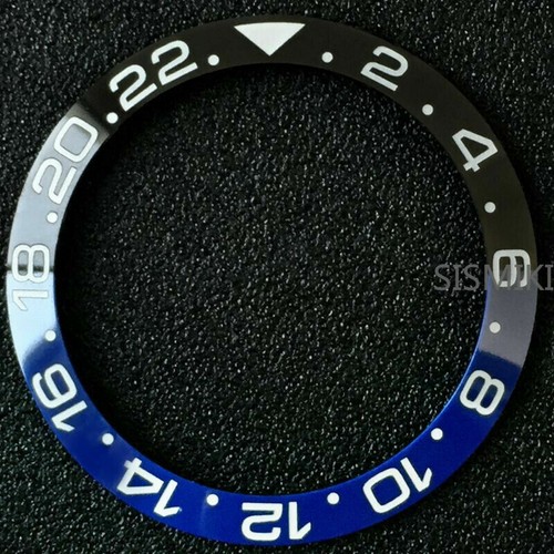 38mm black blue white ceramic - 38mm,