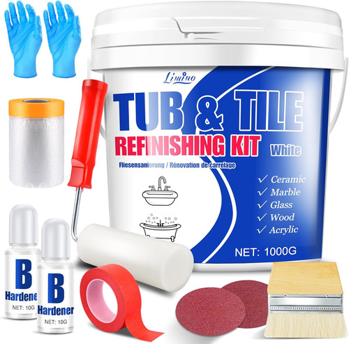 Tub and tile refinishing - tub,
